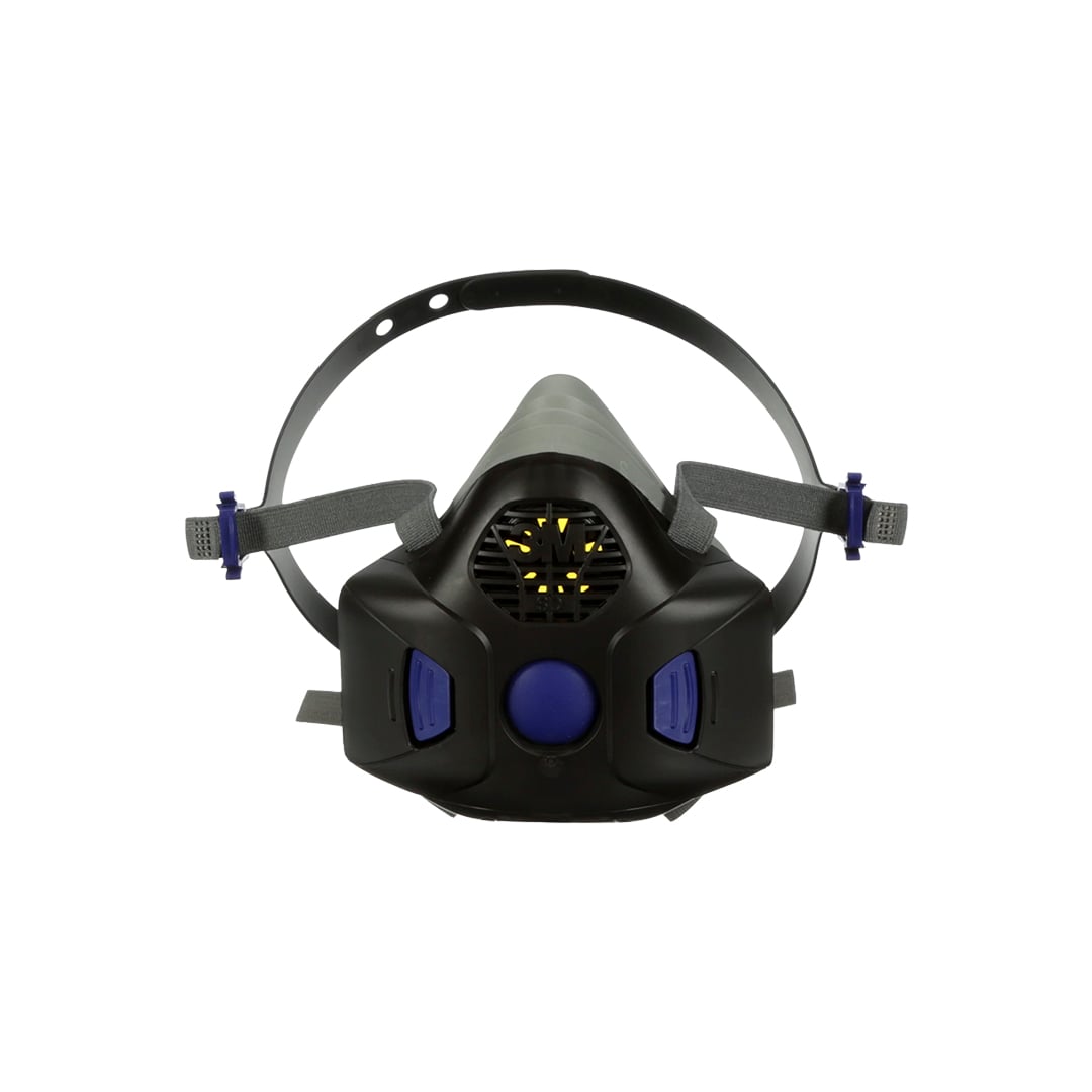Respirador de Media Cara 3M™ Secure Click™ HF-802SD con Diafragma Parlante - foto 2