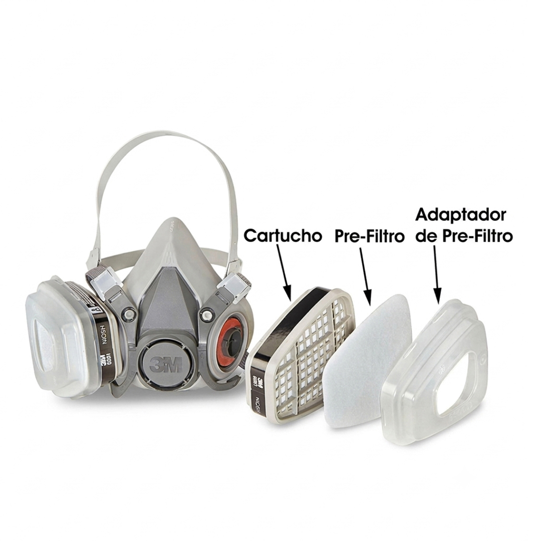 Retenedor 3M 501 para Filtro 5N11 (Par) - foto 3