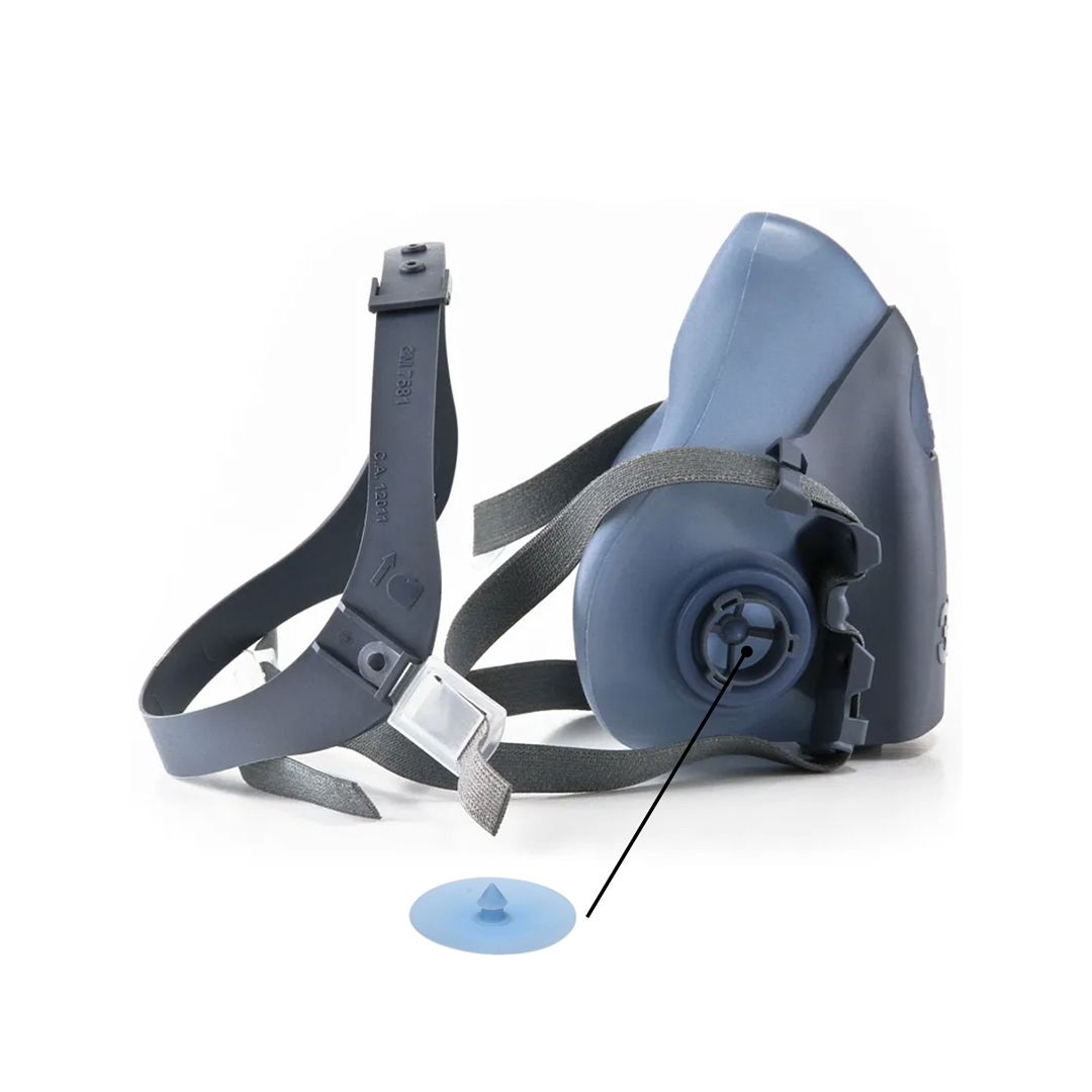 Válvula de Inhalación 3M™ 7582 para Respiradores Serie 7500 - foto 4