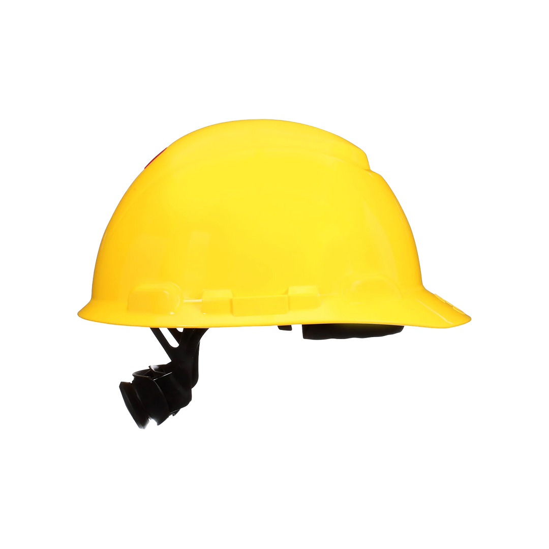 Casco de Seguridad 3M SecureFit H-702SFR-UV, Amarillo, Suspensión 4 Puntos