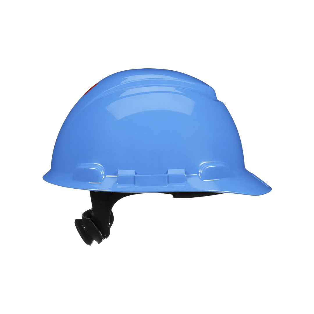 Casco de Seguridad 3M SecureFit H-703SFR-UV, Azul con Suspensión de 4 Puntos