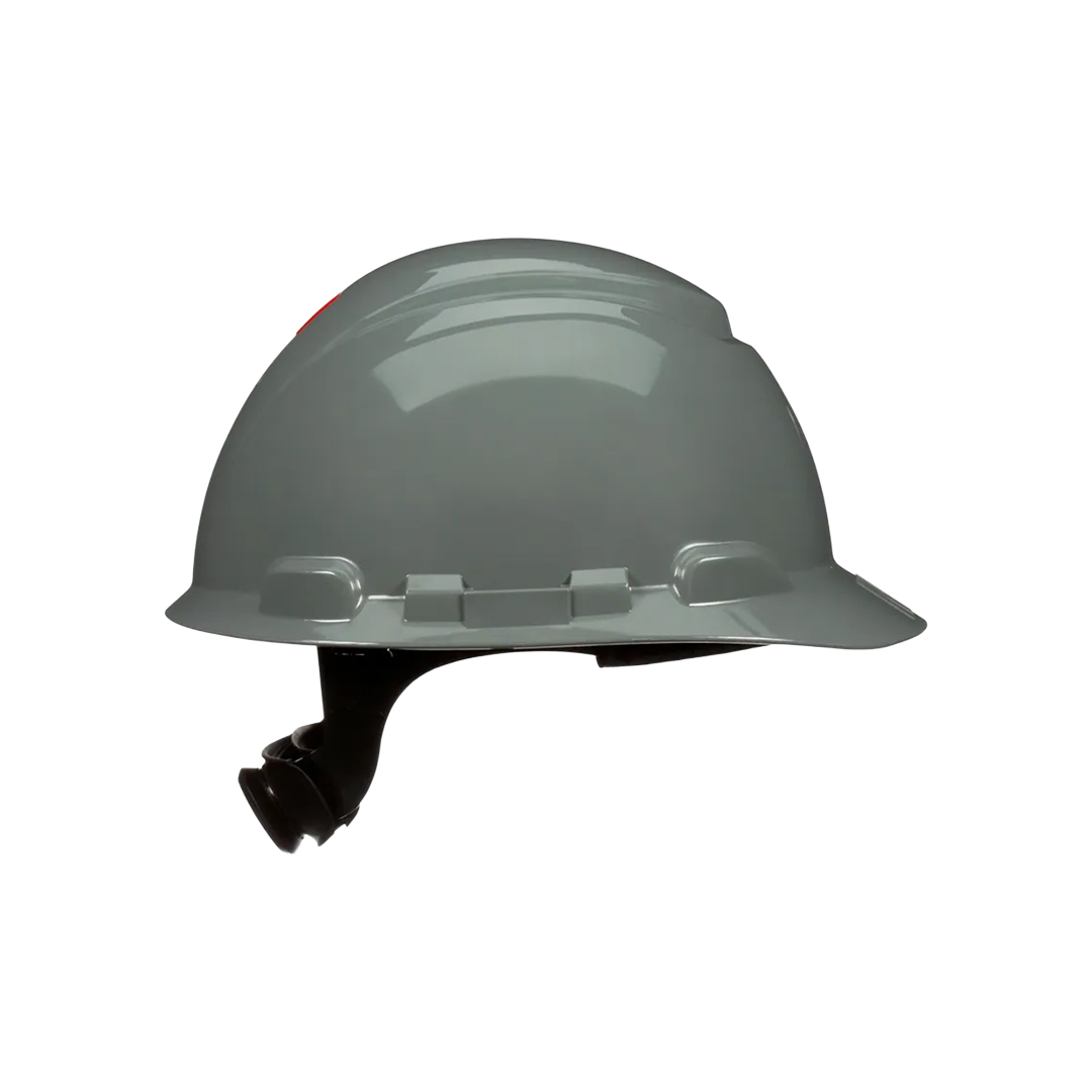 Casco de Seguridad 3M SecureFit H-708SFR-UV, Gris, Suspensión 4 Puntos