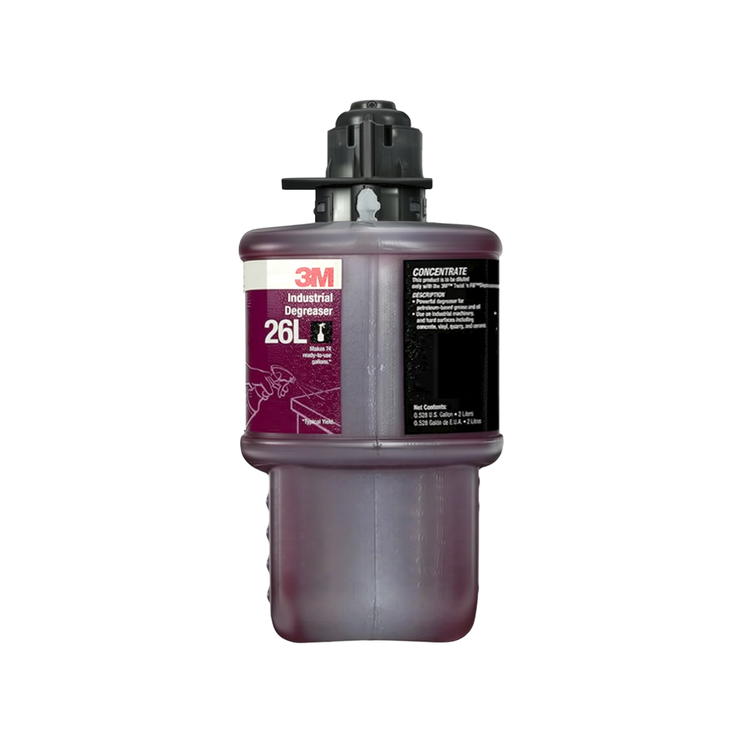 Desengrasante Concentrado 3M™ Twist 'n Fill™ 26L para Cocinas (Envase 2Lts.)