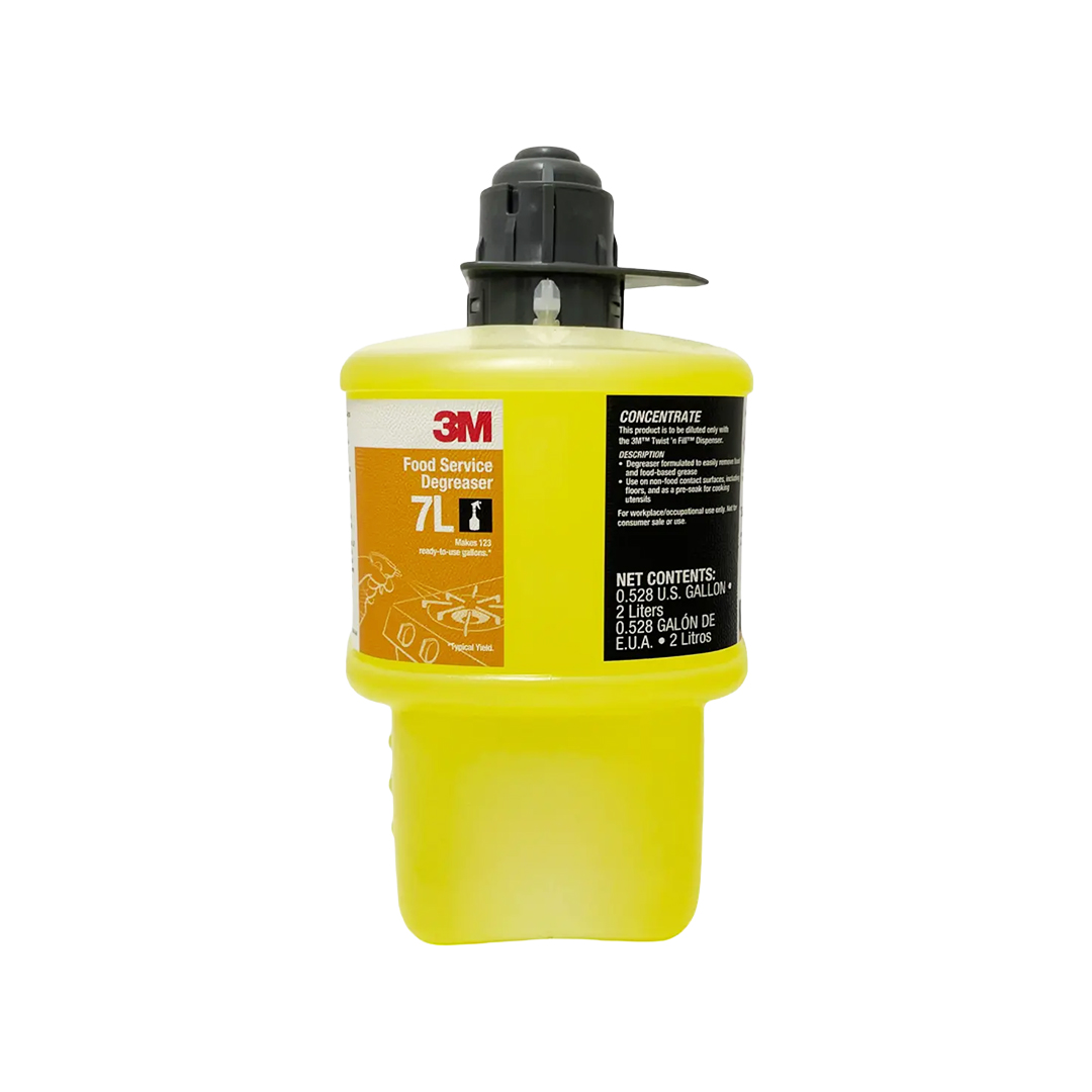 Desengrasante Concentrado 3M™ Twist 'n Fill™ 7L para Cocinas (Envase 2Lts.)