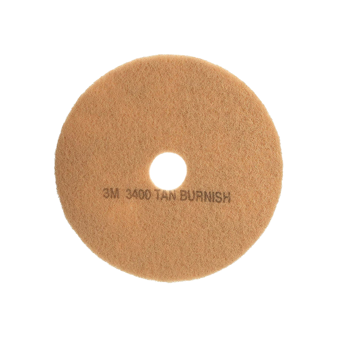 Pad para Pisos 3M™ 3400 Canela de 20" | Disco de Limpieza y Mantenimiento