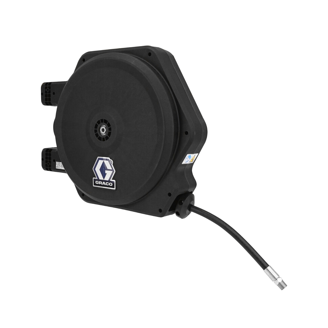 Carrete de Manguera Cerrado para Aceite Graco Serie LD (1/2 in x 35 ft)