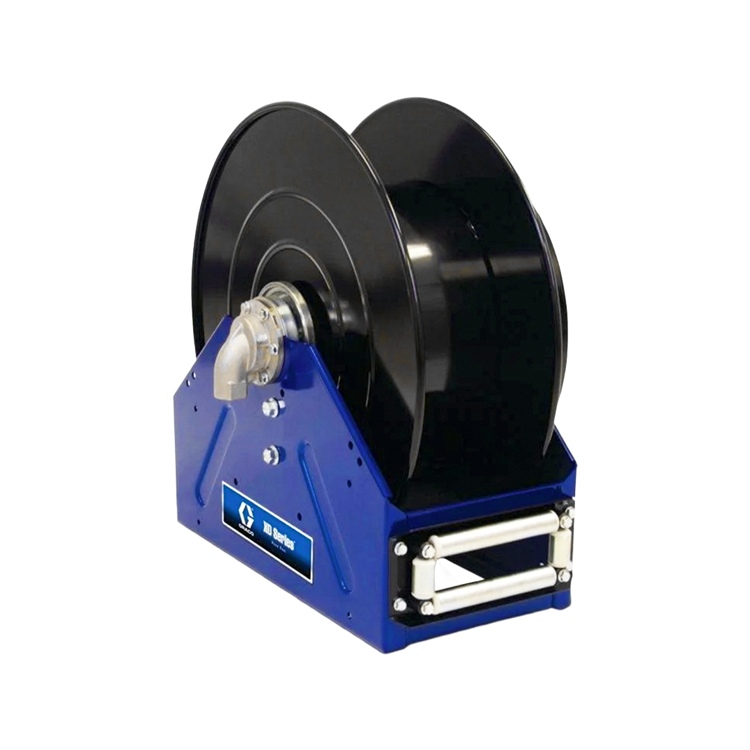 Carrete de Manguera de Servicio Extra Pesado para Diésel Graco XD40 Azul (1 in x 50 ft, Alto Caudal)