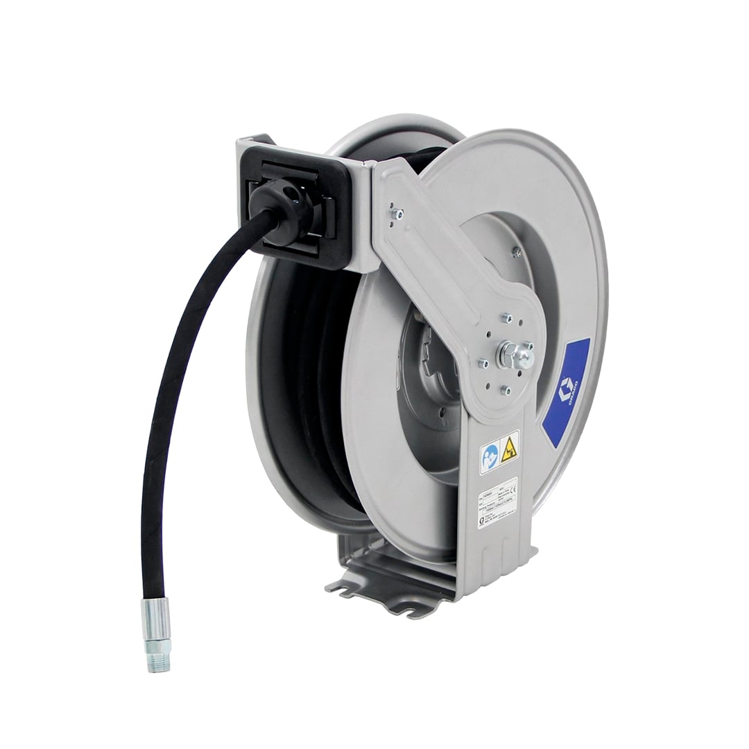 Carrete de Manguera para Aceite Graco LDX (1/2 in x 50 ft, Grado Industrial) - foto 2