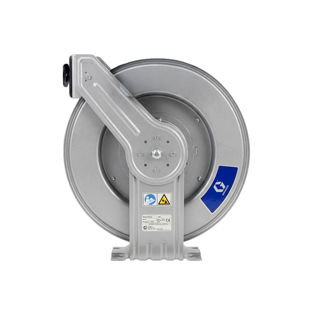 Carrete de Manguera para Aceite Graco LDX (1/2 in x 50 ft, Grado Industrial) - foto 3