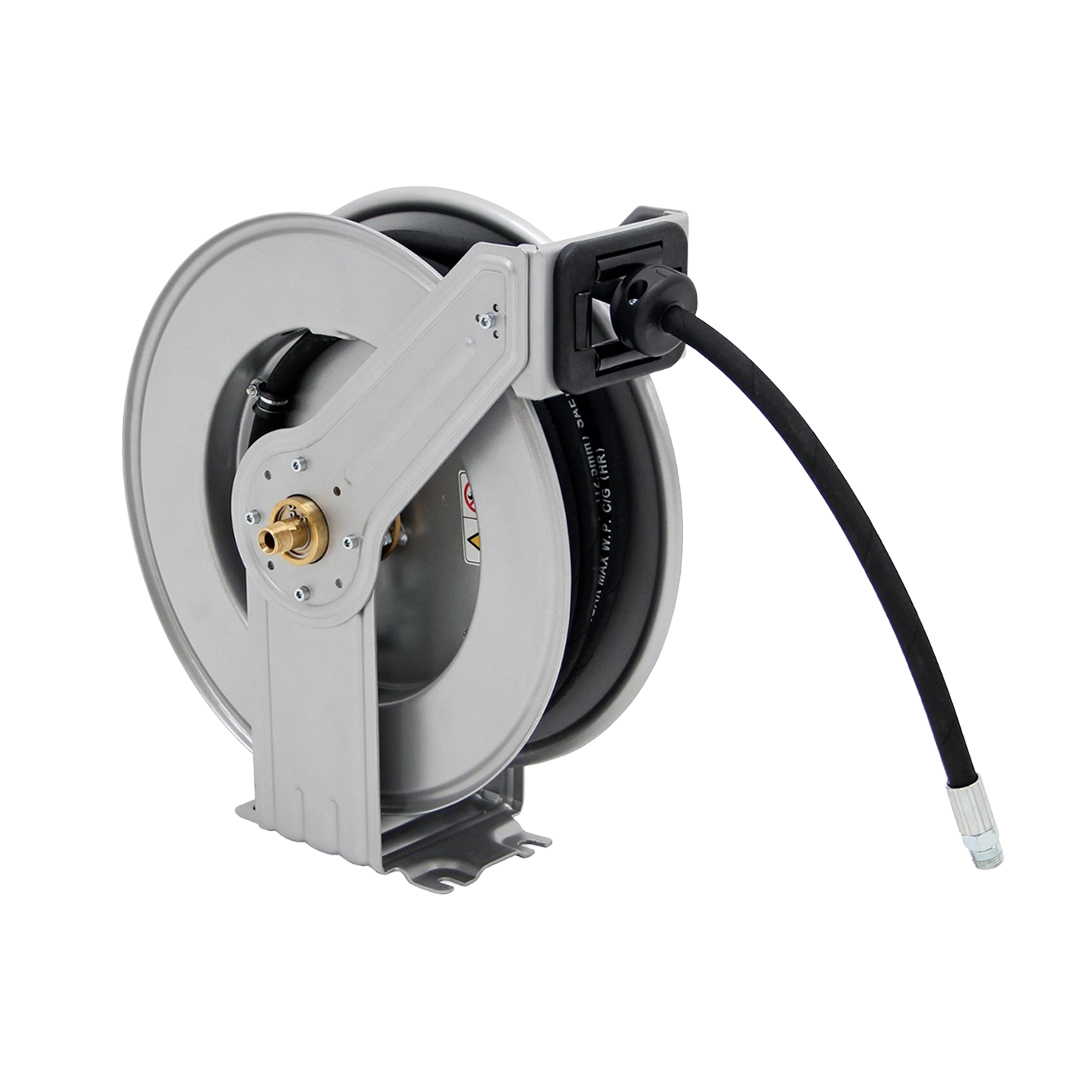 Carrete de Manguera para Aceite Graco LDX (1/2 in x 50 ft, Grado Industrial)