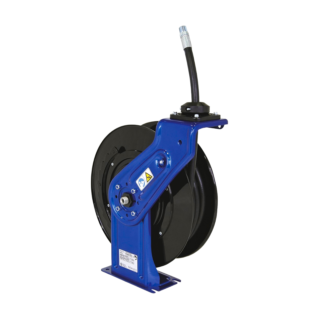Carrete de Manguera Retráctil para Aceite Graco SD10 Azul (1/2 in x 35 ft)