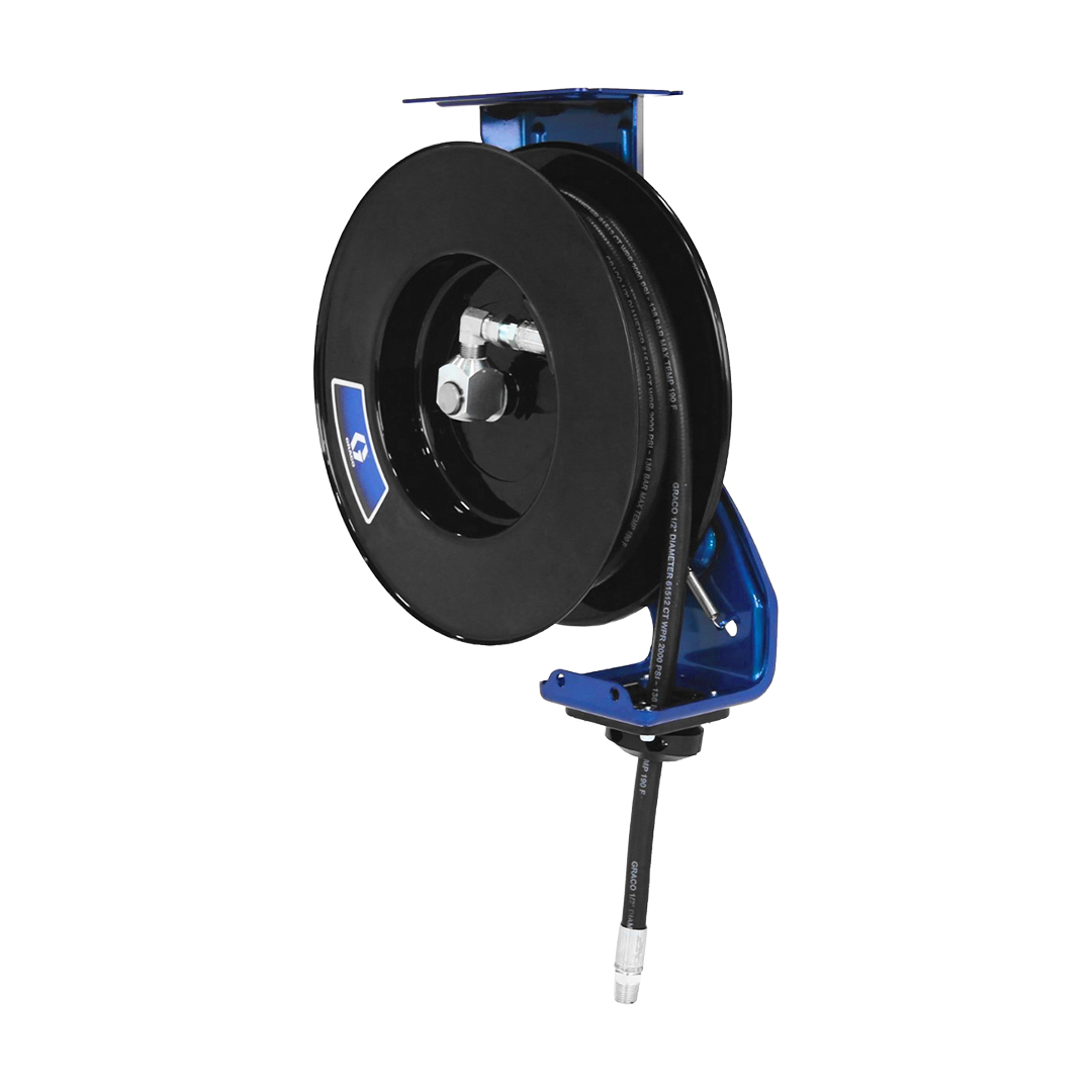 Carrete de Manguera Retráctil para Aceite Graco SD10 Azul (1/2 in x 35 ft) - foto 2