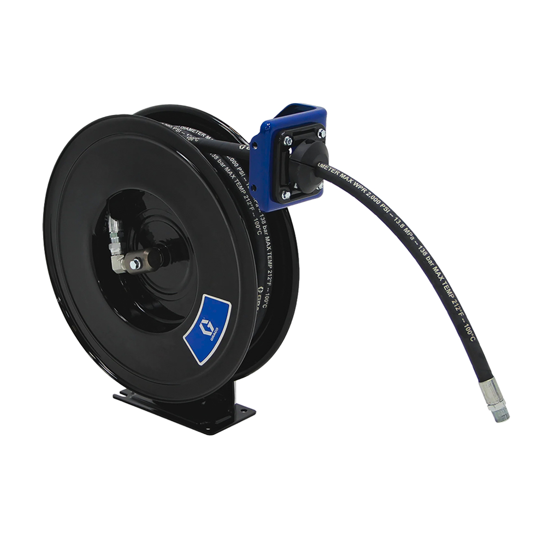 Carrete de Manguera para Grasa Graco SDX 10 (Entrada 3/8 in – Salida 1/4 in x 50 ft)