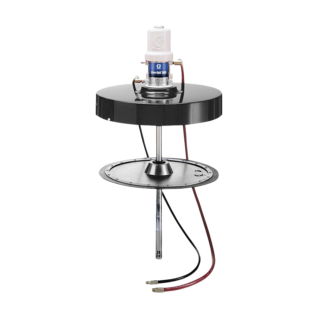 Paquete de Bomba para Grasa Graco Fire-Ball 300 50:1 para Cuñete de 120 lb