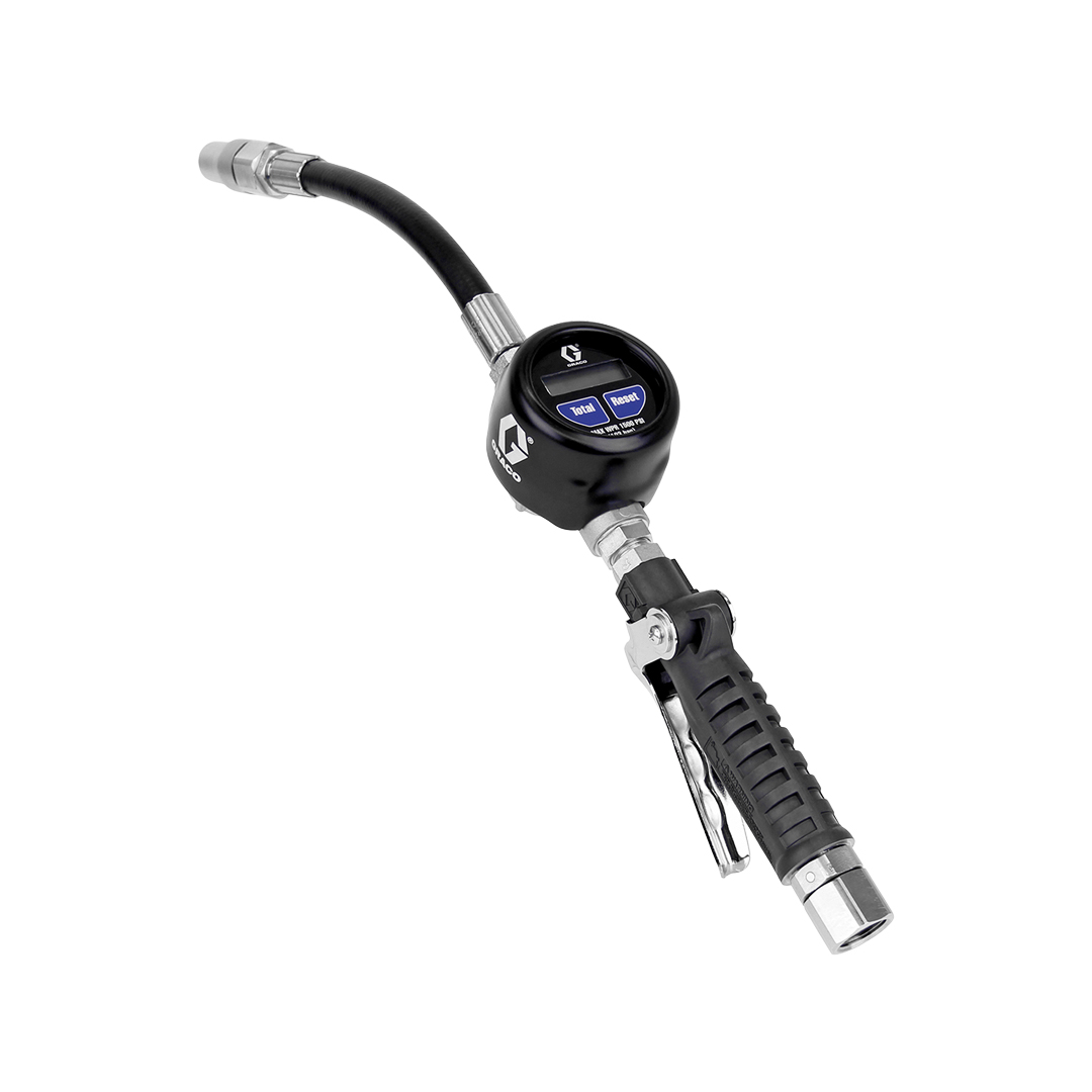 Pistola Medidora para Aceite Graco XDM12 1/2 NPT (Extensión Flexible)