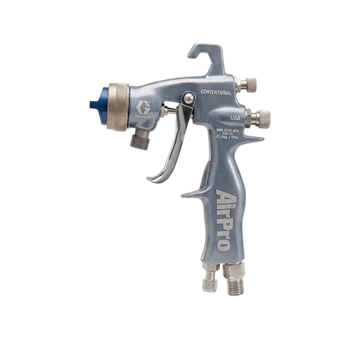 Pistola de Pulverización por Gravedad Graco AirPro Convencional 1.4 mm con Copa de Plástico - foto 2