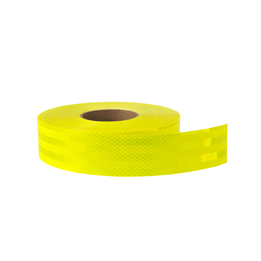 3M Cinta Reflectiva Amarillo Limón 983-23 Grado Diamante | 2" x 50YD