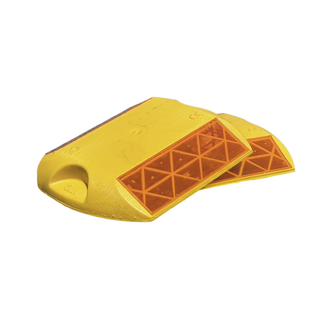 Vialeta Reflectiva 3M™ Lente Amarillo Bidireccional - RPM-291-2Y
