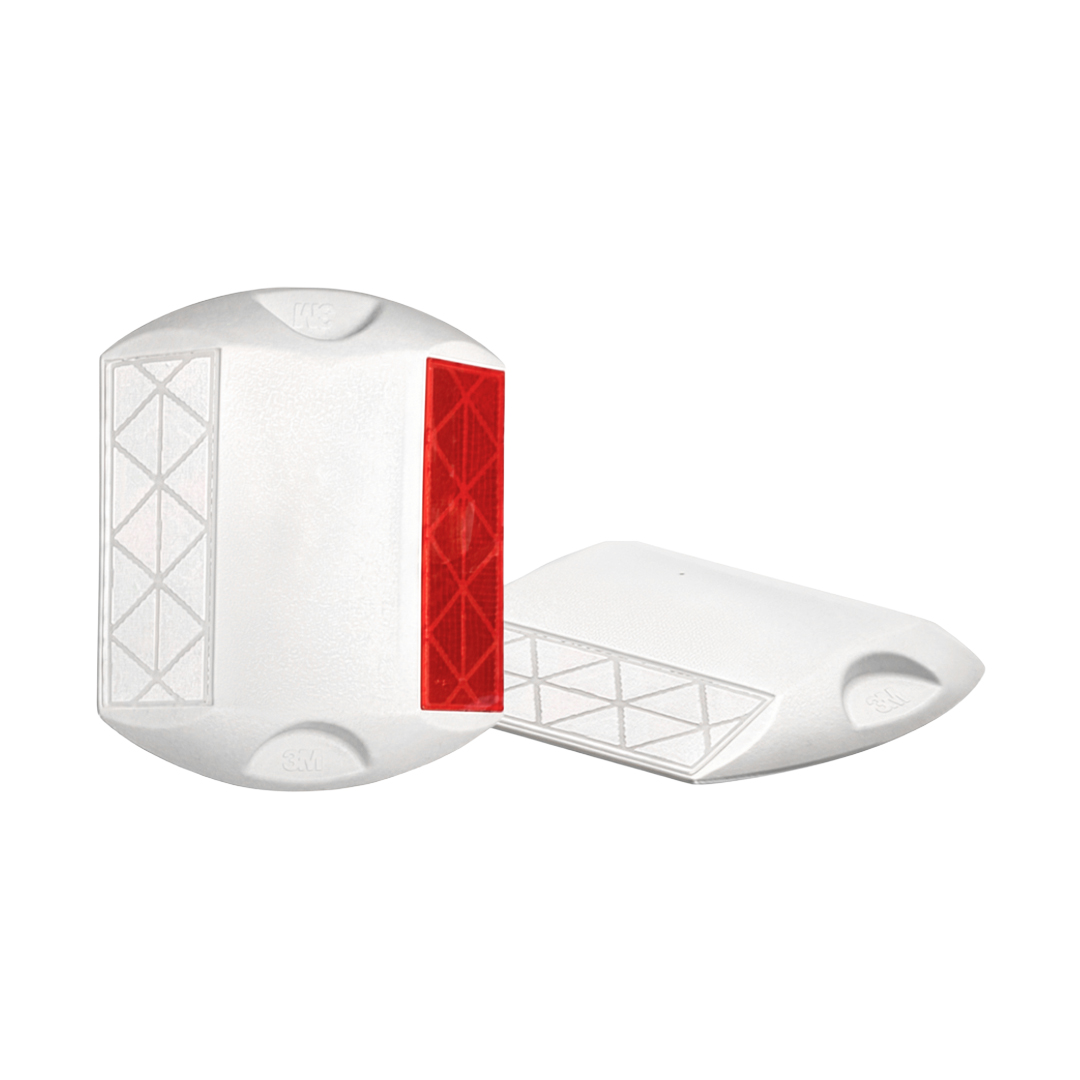 Vialeta Reflectiva 3M™ Lente Rojo/Blanco Bidireccional - RPM-290-WR