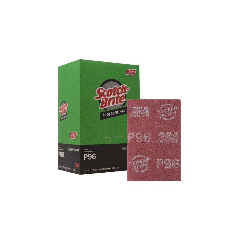 Esponja De Limpieza P96 Scotch-Brite™ 3M 6 X 9 Roja (Unidad) - foto 3