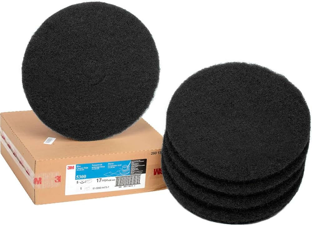 Pad para Pisos 3M™ Scotch-Brite™ 7200 Negro de 20" | Disco de Decapado - foto 3