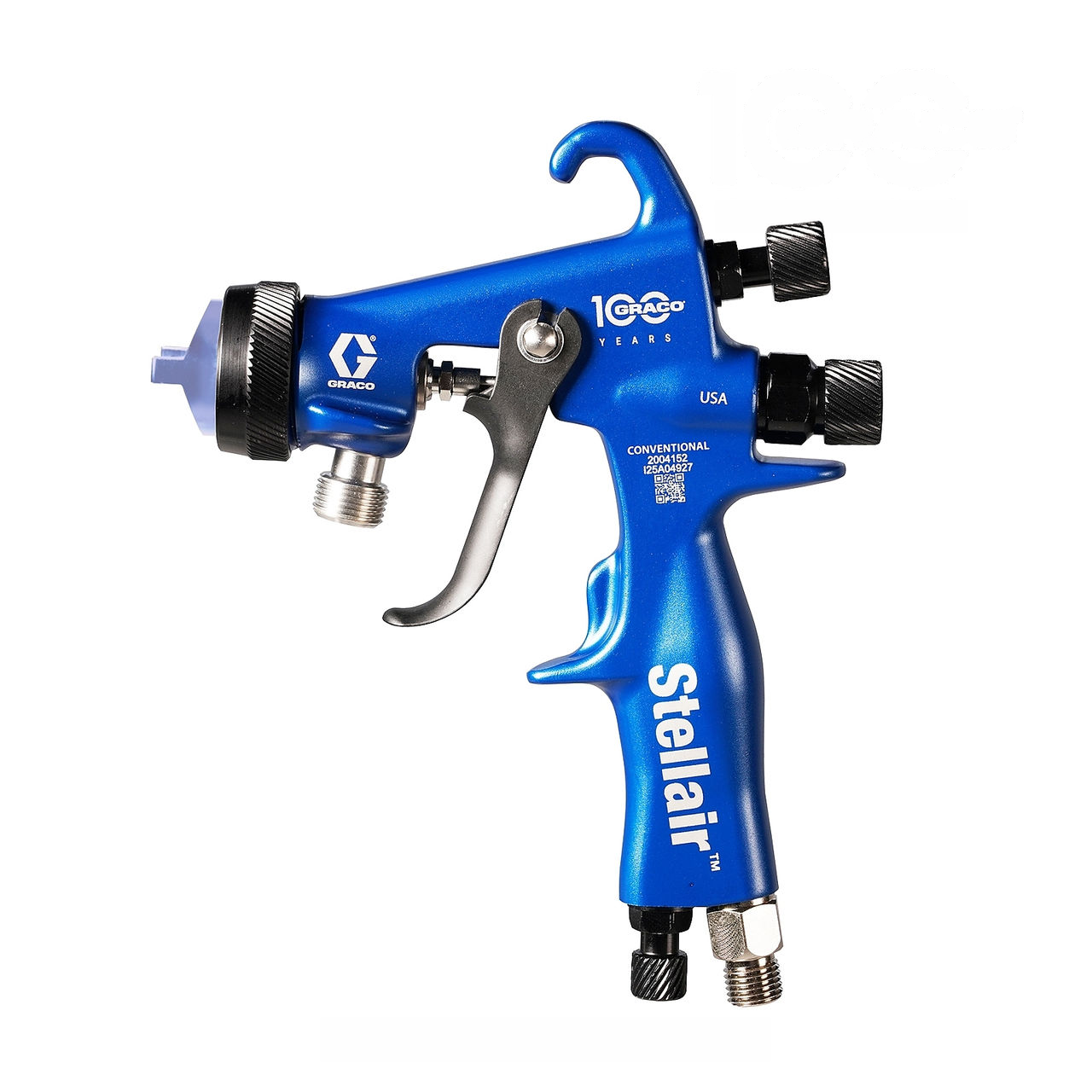 Pistola de Pulverización de Aire Convencional Graco Stellair 1.4 mm | Punta Peek