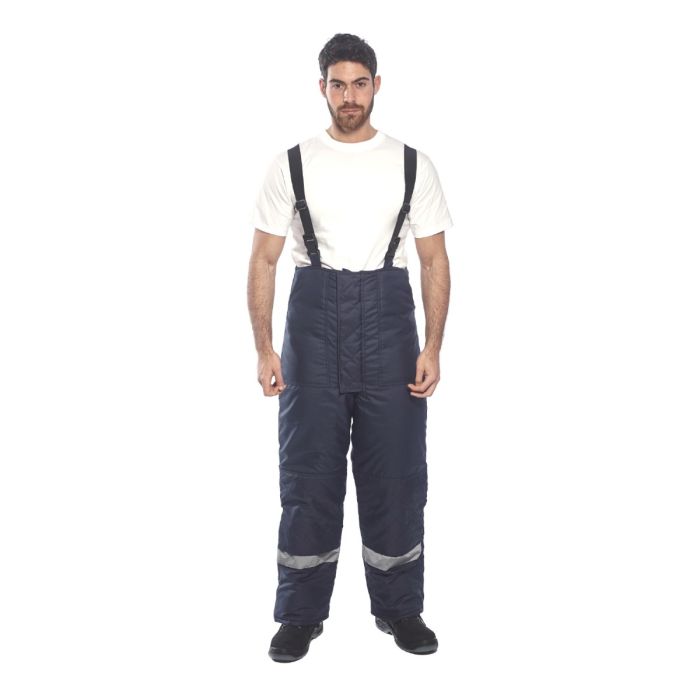 Pantalón Térmico Portwest CS11 para Congelador y Cuarto Frío - Azul Marino, Talla M y L - foto 3