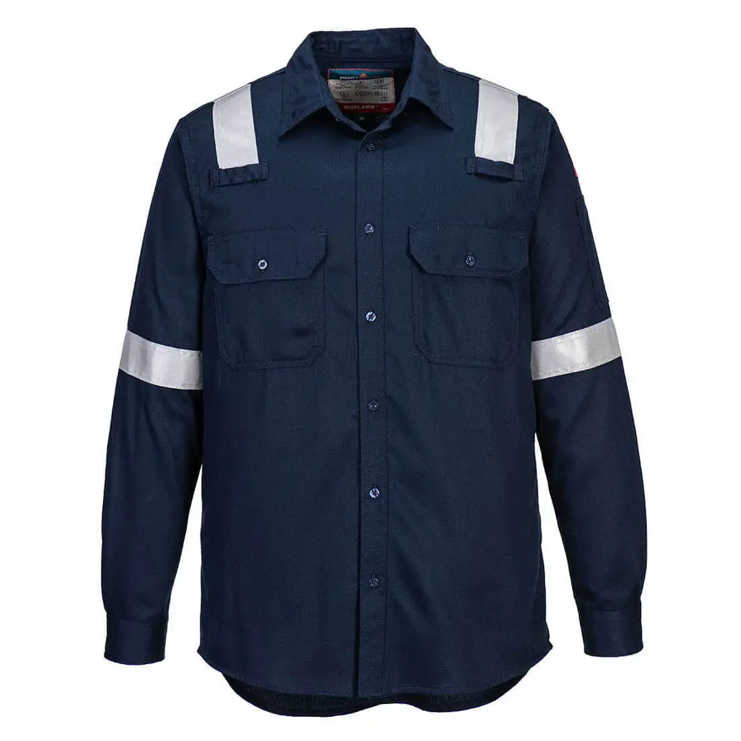 Camisa Ignífuga y Antiestática Ligera Portwest FR720