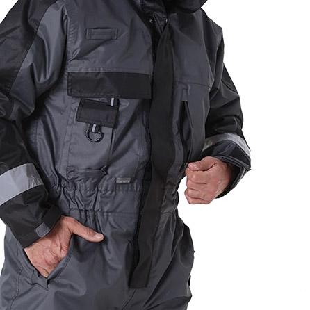 Traje Impermeable Térmico Portwest S585 para Invierno y Frío Extremo - Gris, Talla M y L - foto 4