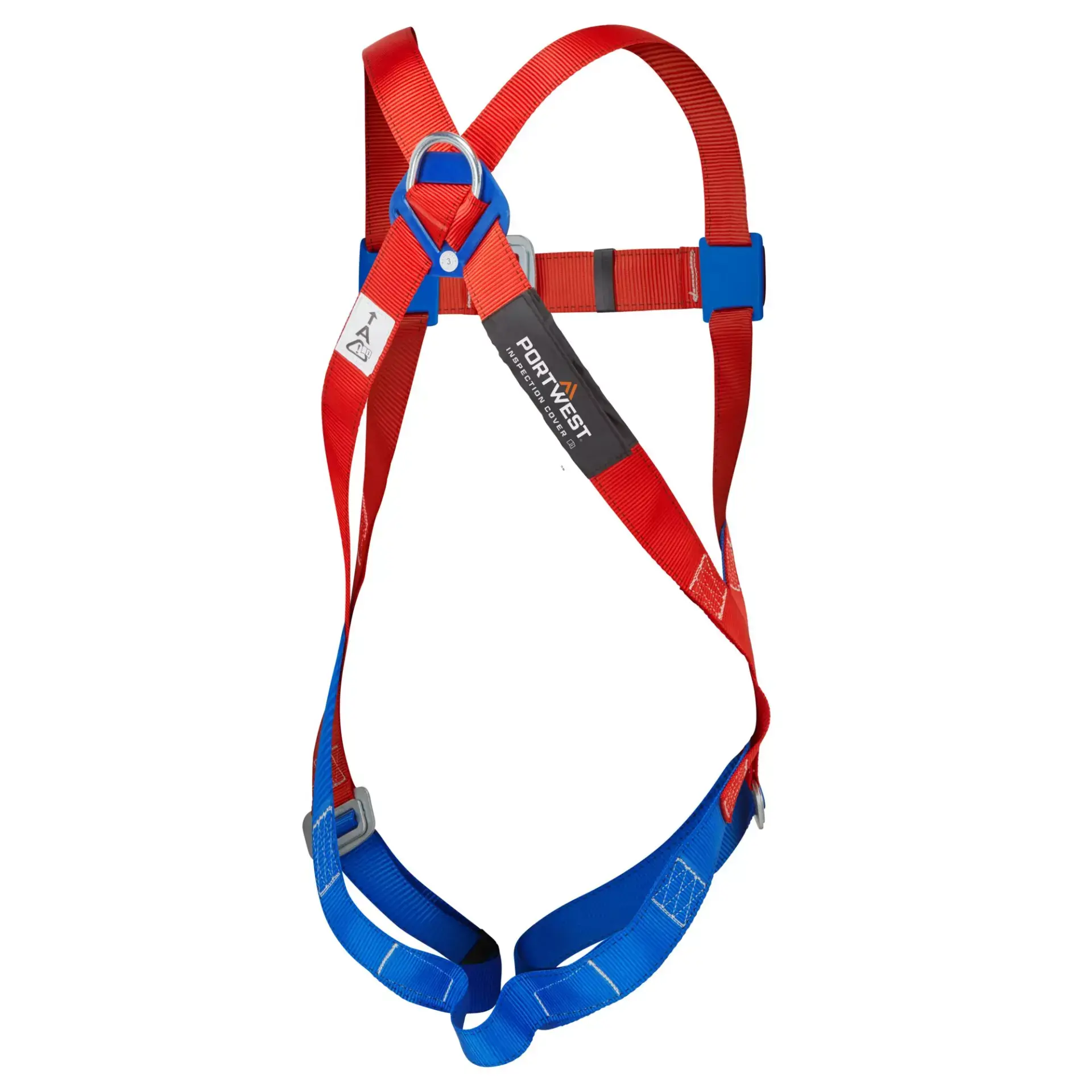 Arnés de Seguridad Anti-Caídas Portwest Comodidad Plus de 3 Puntos – Rojo