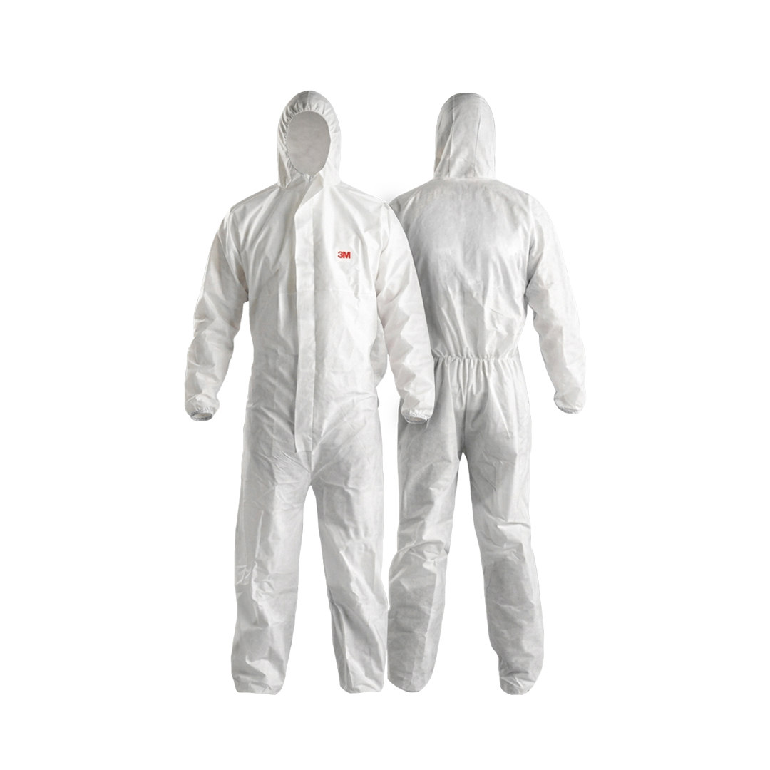 Traje Desechable 3M 4510 - Talla L y XL, Blanco