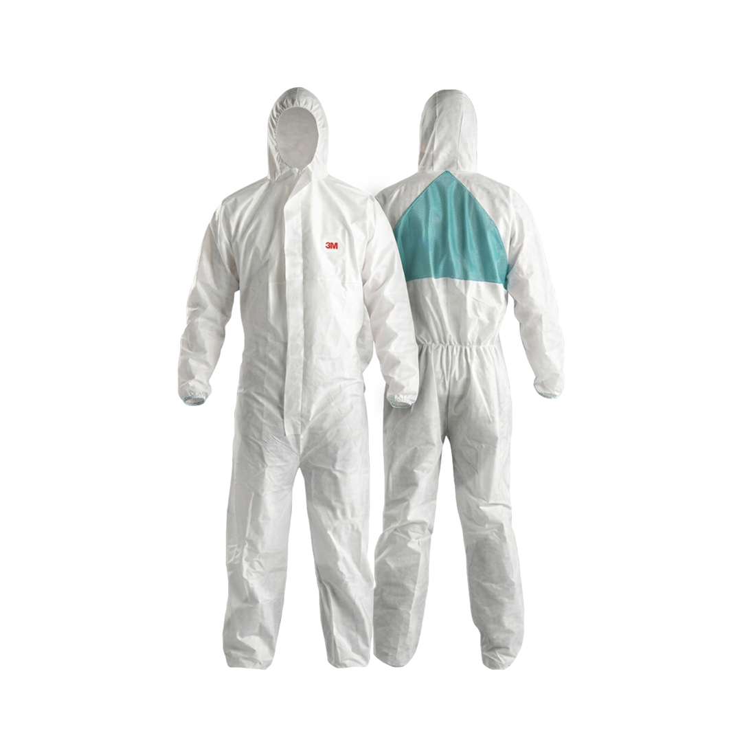 Traje Desechable 3M 4520 - Talla L y XL, Blanco