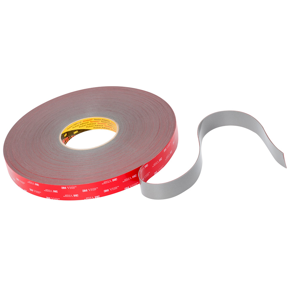 Cinta 3M™ VHB™ RP+060GF: Cinta Doble Cara Industrial de Alto Rendimiento de 1/2" x 36 yds - foto 3
